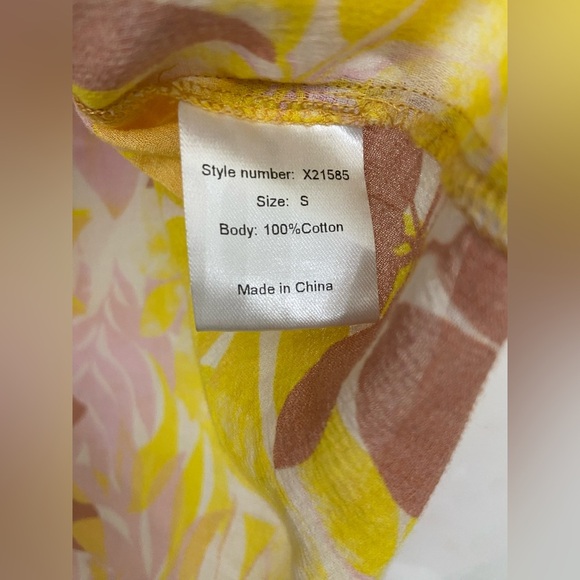 Xirena Sam Short Sleeve Top Pink Lemonade Size Small - Picture 4 of 6